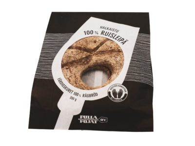 100% Ruisleipä halkaistu