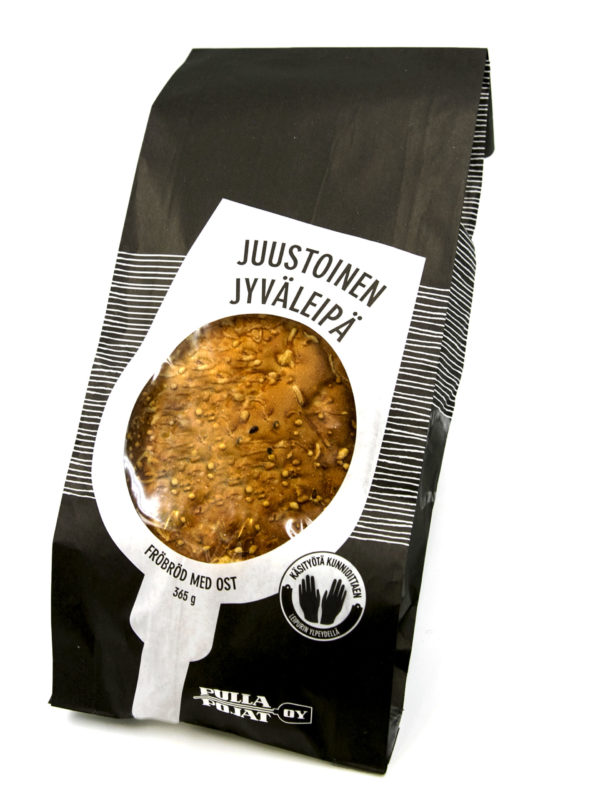 Juustoinen jyväleipä